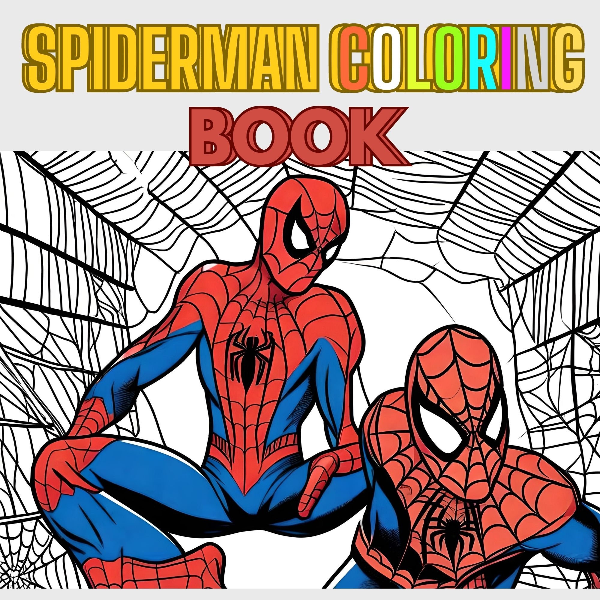 Coloring spider man