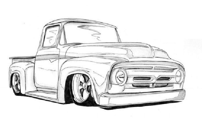 Pin by vanderson ferreira on tatoo truck art cool car drawings cars coloring pages