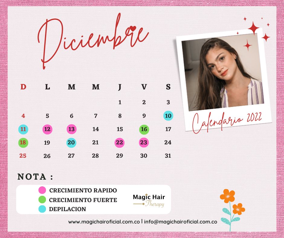 Lunar calendar december