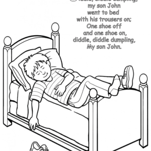 Nursery rhymes coloring pages printable for free download
