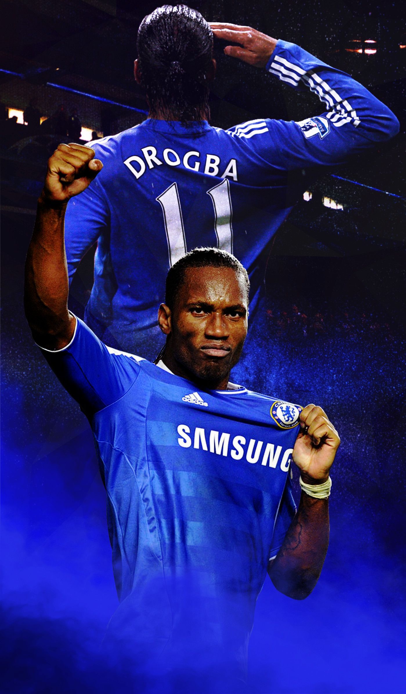 Didier drogba wallpaper discover more captain didier drogba footballer ivory national wallpaper httpswwwenwallâ didier drogba chelsea sk love wallpaper