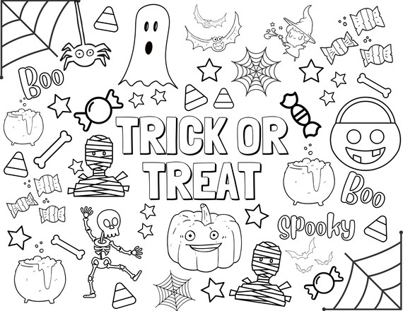 Halloween coloring pages