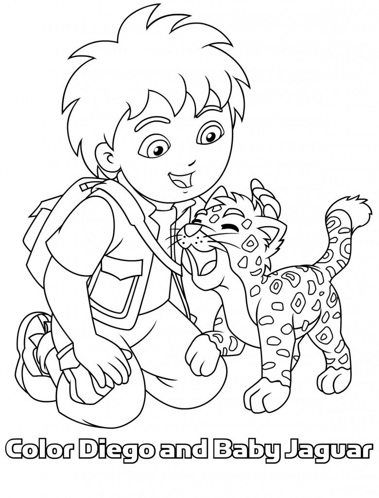 Free printable diego coloring pages for kids angel coloring pages cartoon coloring pages coloring pages