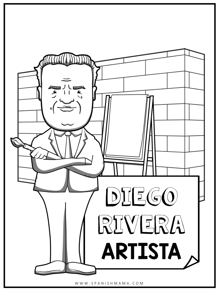 Free hispanic heritage month coloring pages