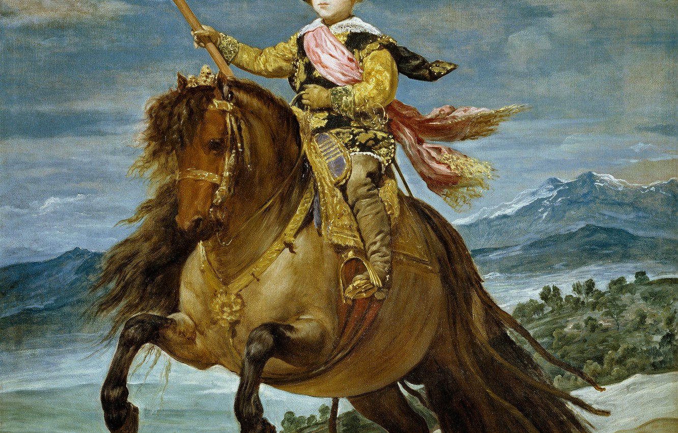 Wallpaper horse picture diego velazquez equestrian portrait of prince baltasar carlos images for desktop section ððððððññ