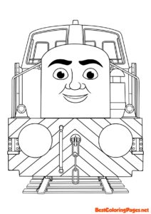 Thomas and friends coloring pages