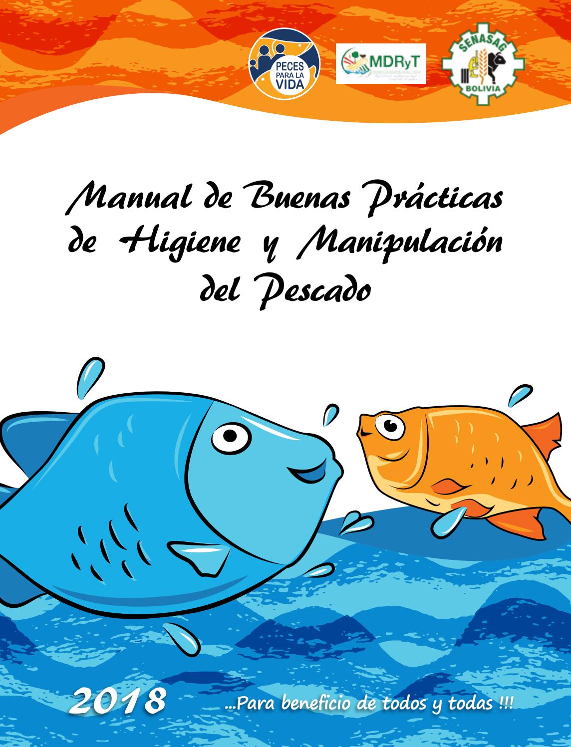 Manual de buenas prãcticas de higiene y manipulaciãn del pescado by peces para la vida