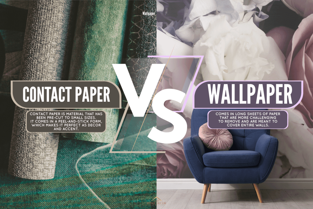 Contact paper vs wallpaper which to choose for your home project