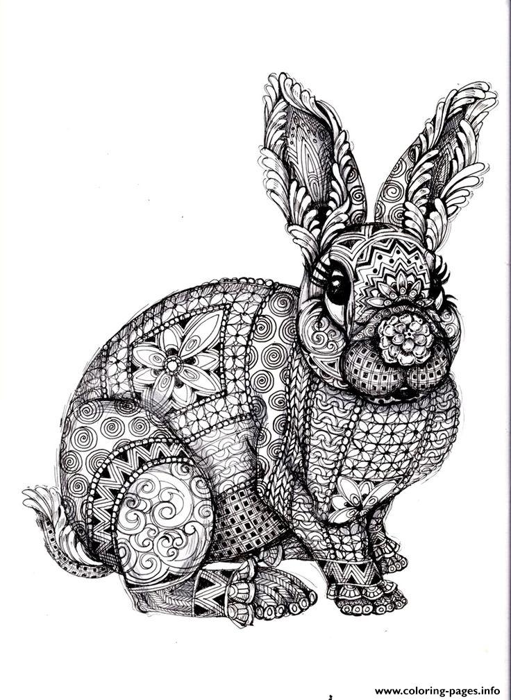 Hard animal coloring sheets