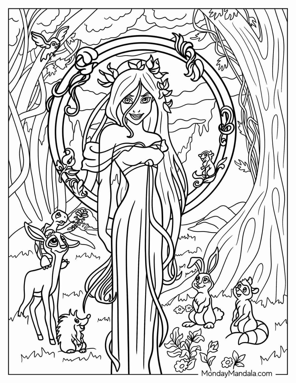 Disney coloring pages for adults free pdf printables