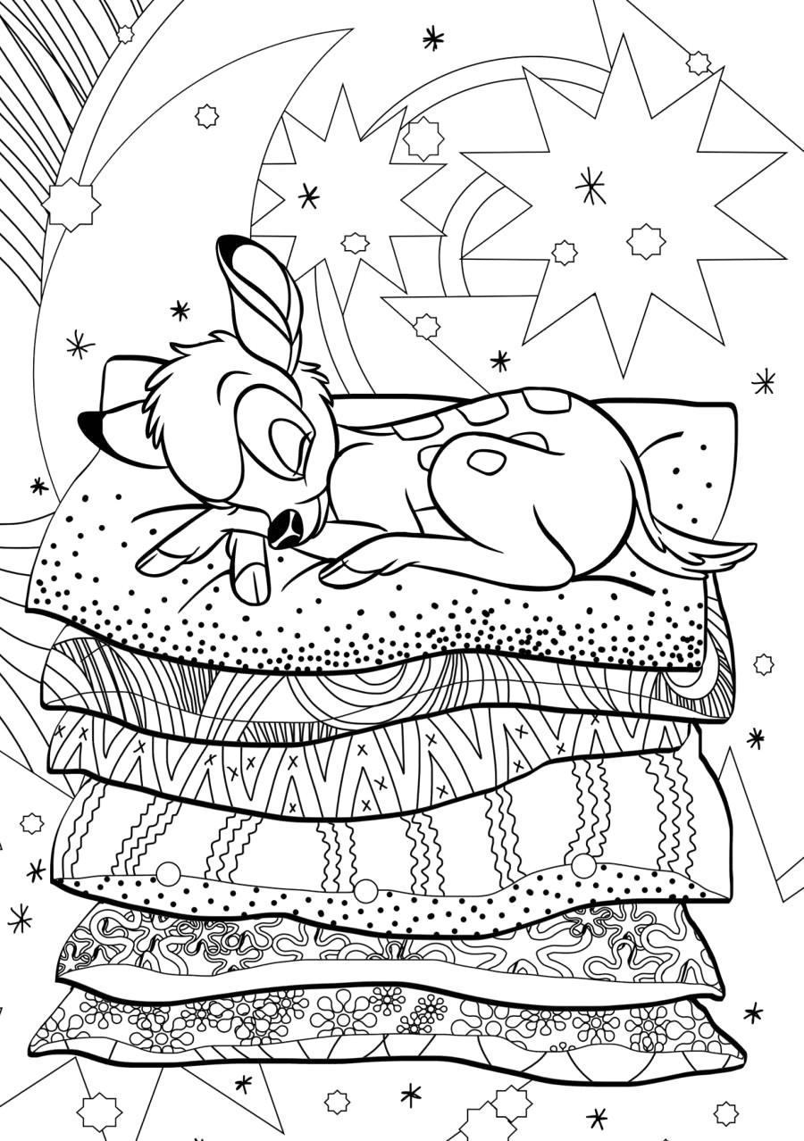 Disney coloring pages for adults