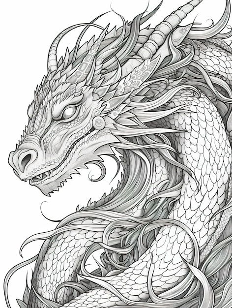 Page cute dragons coloring book pictures