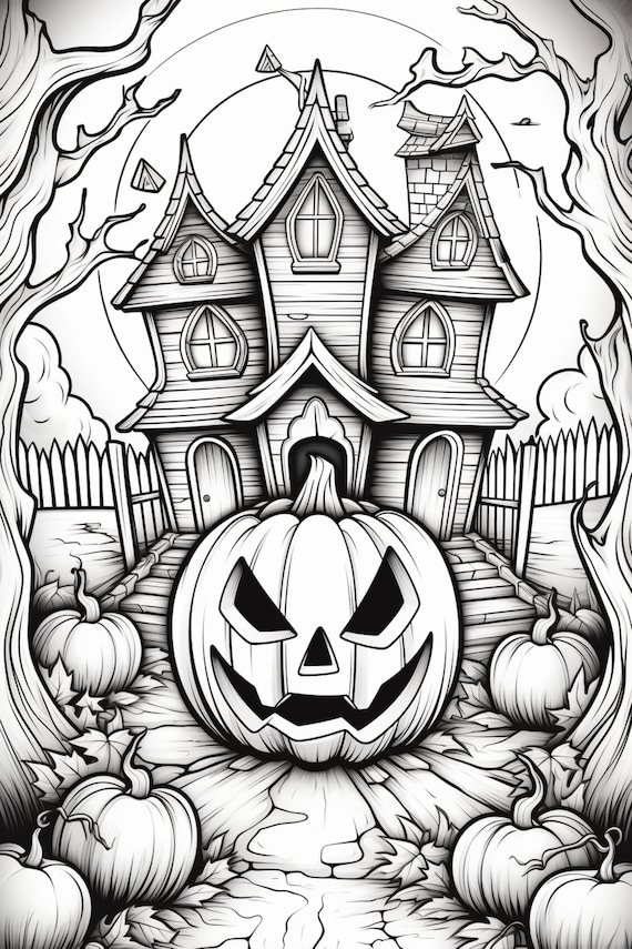 Halloween coloring pages