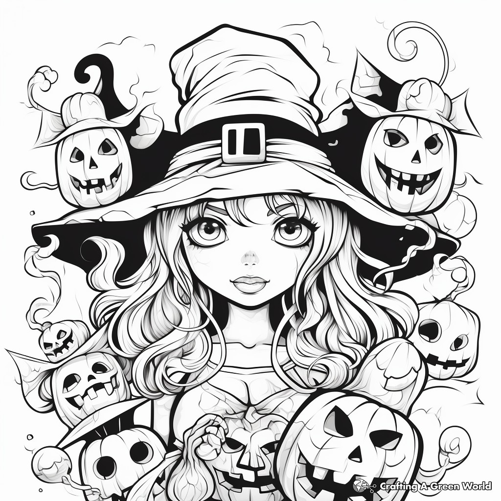 Halloween coloring pages