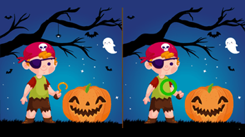 Spot the differences halloween play spot the differences halloween on