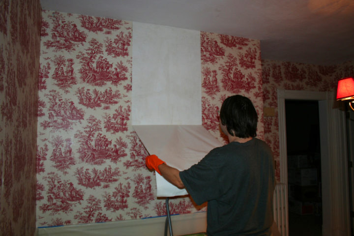 Home wallpaper removal tips that work dont paint over it diy household tips guide