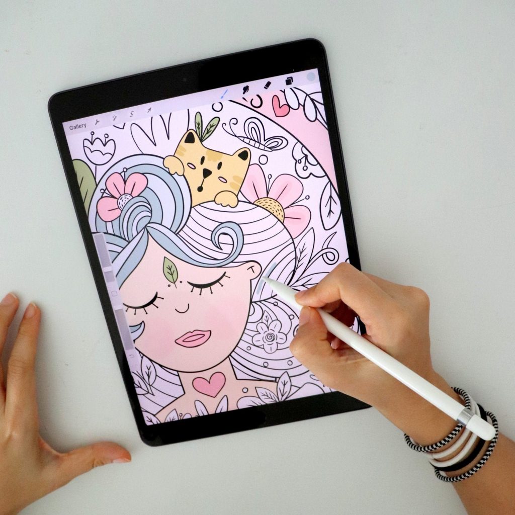 Whats a digital coloring book and how to use it â mariapalito studio