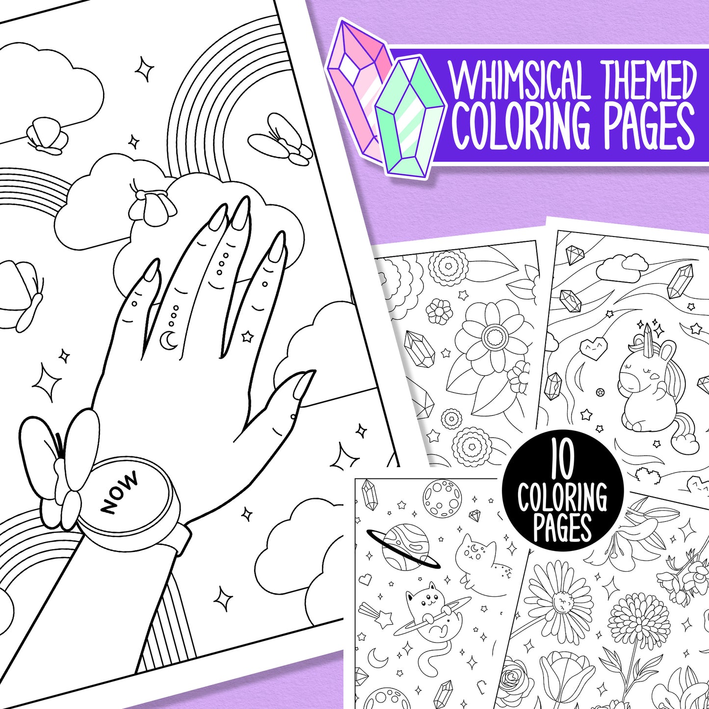 Holiday coloring page