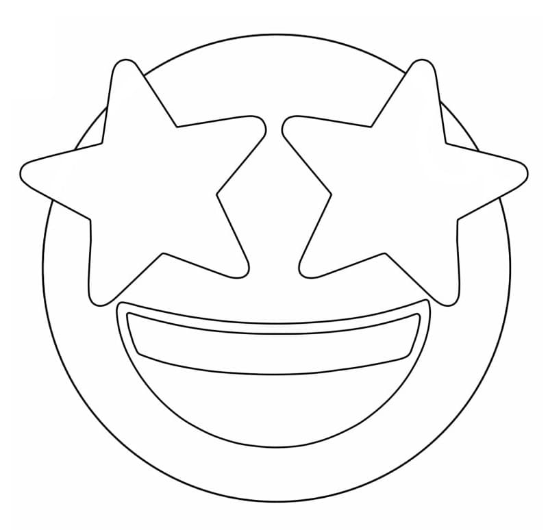 Emoji coloring pages