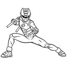 Top free printable power rangers coloring pages online