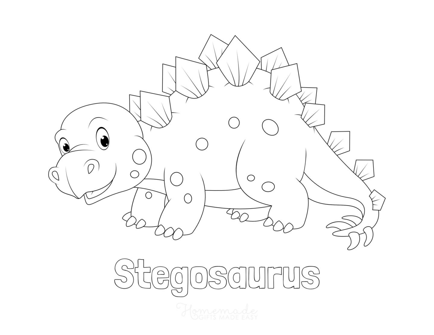 Free dinosaur coloring pages