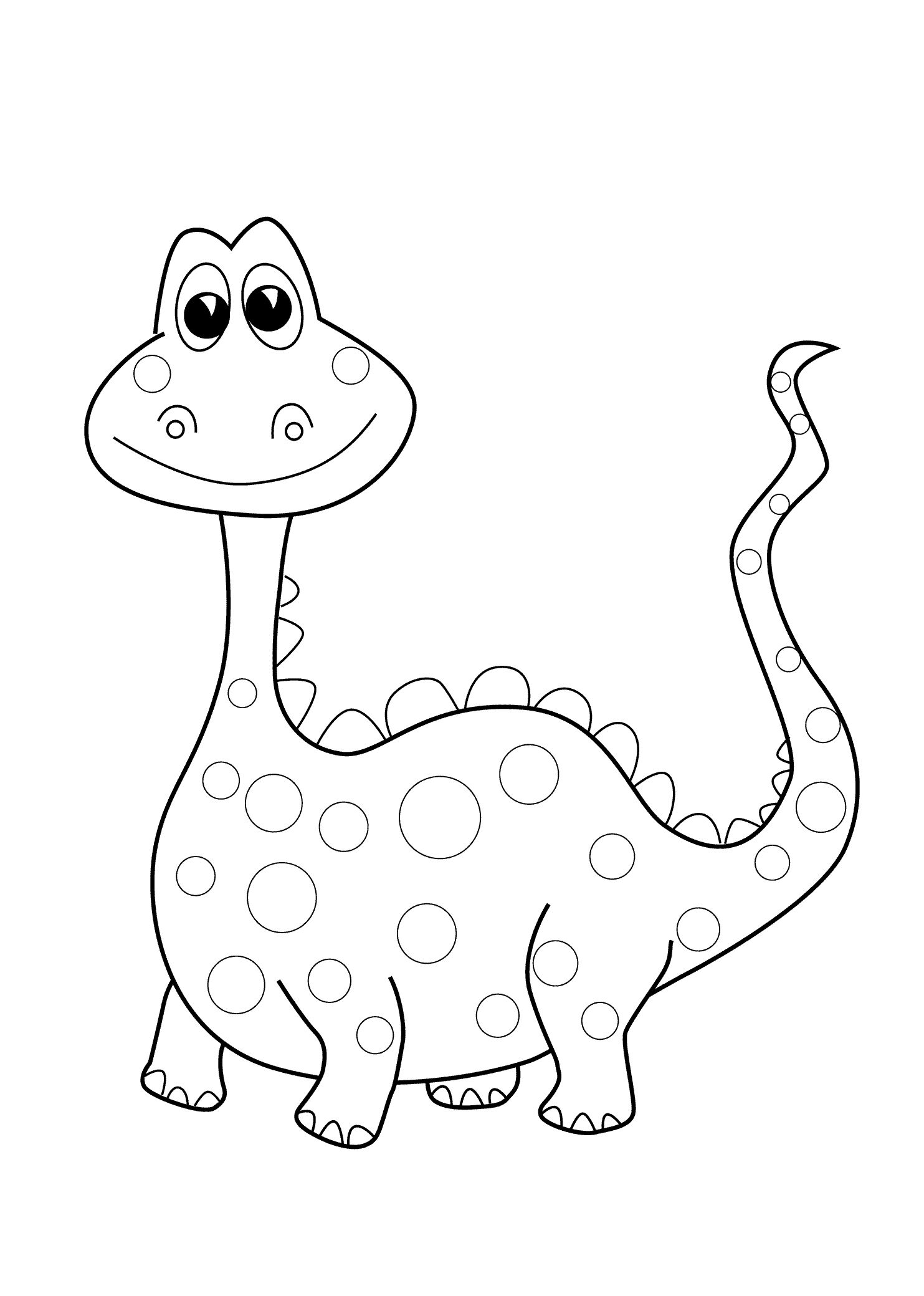 Funny dinosaur coloring page for kids printable free dinosaur coloring sheets preschool coloring pages dinosaur coloring pages