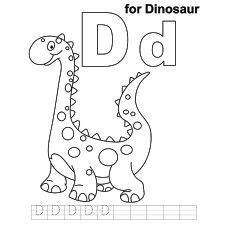 Top free printable unique dinosaur coloring pages online alphabet lembar mewarnai pendidikan dasar