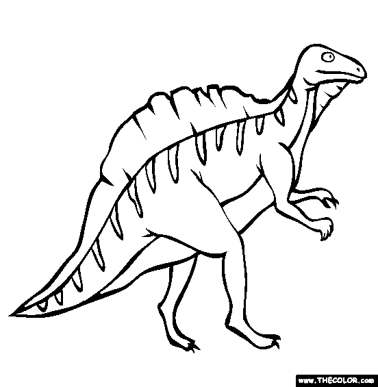 Dinosaur online coloring pages