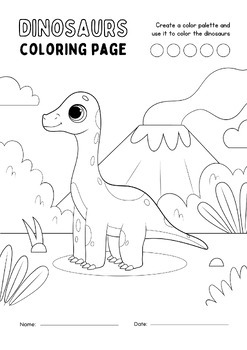 Dinosaur coloring pages l dinosaur coloring book l coloring sheets