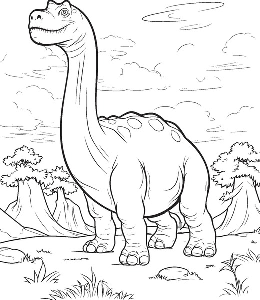 Dinosaur coloring pages royalty