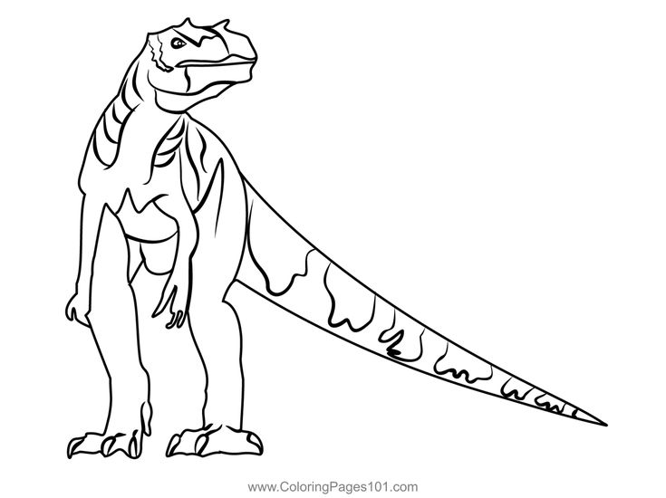 Allosaurus coloring page coloring pages dinosaur coloring pages printable coloring pages