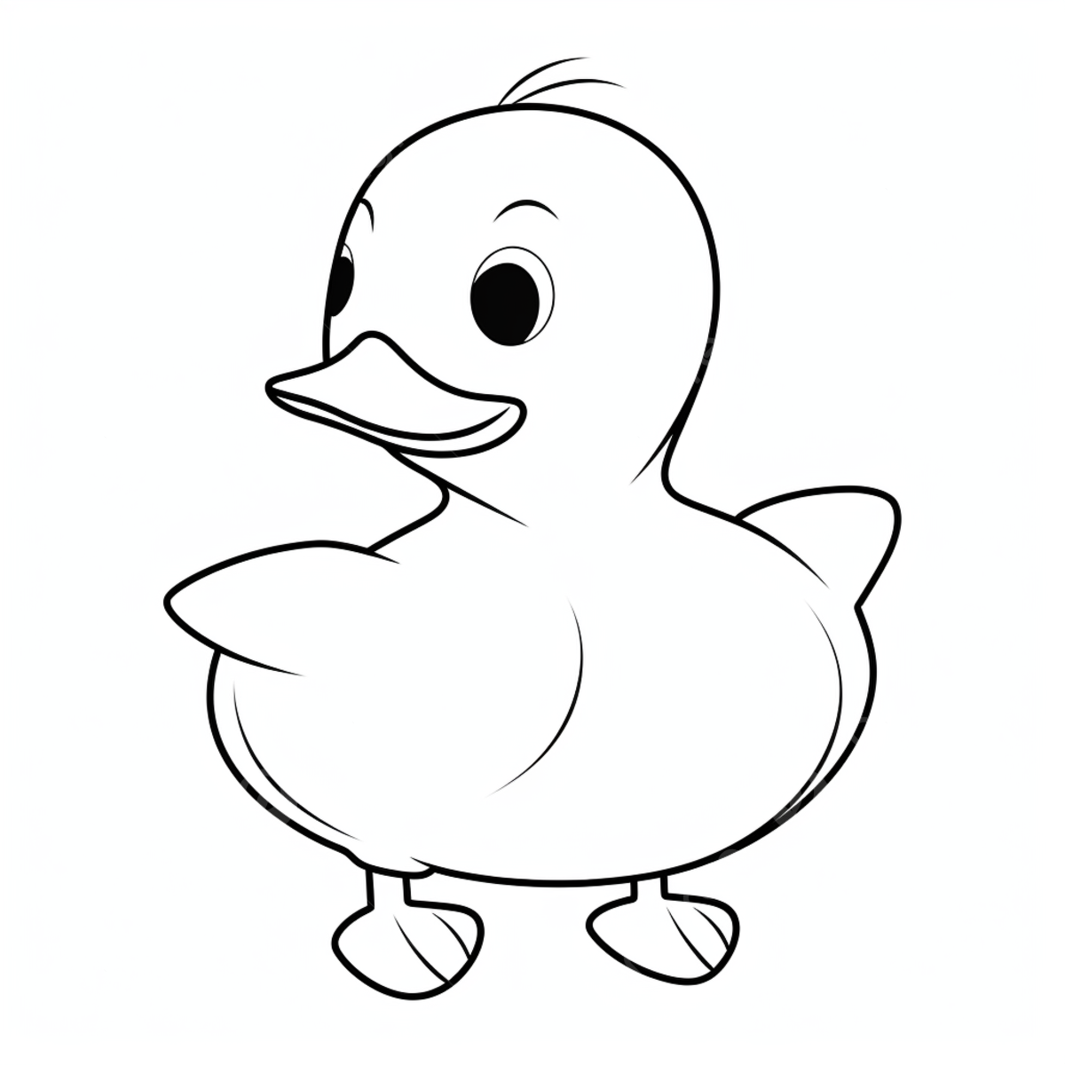 Simple rubber duck illustration in black and white duck drawing rat drawing rubber duck drawing png transparent image and clipart for free download