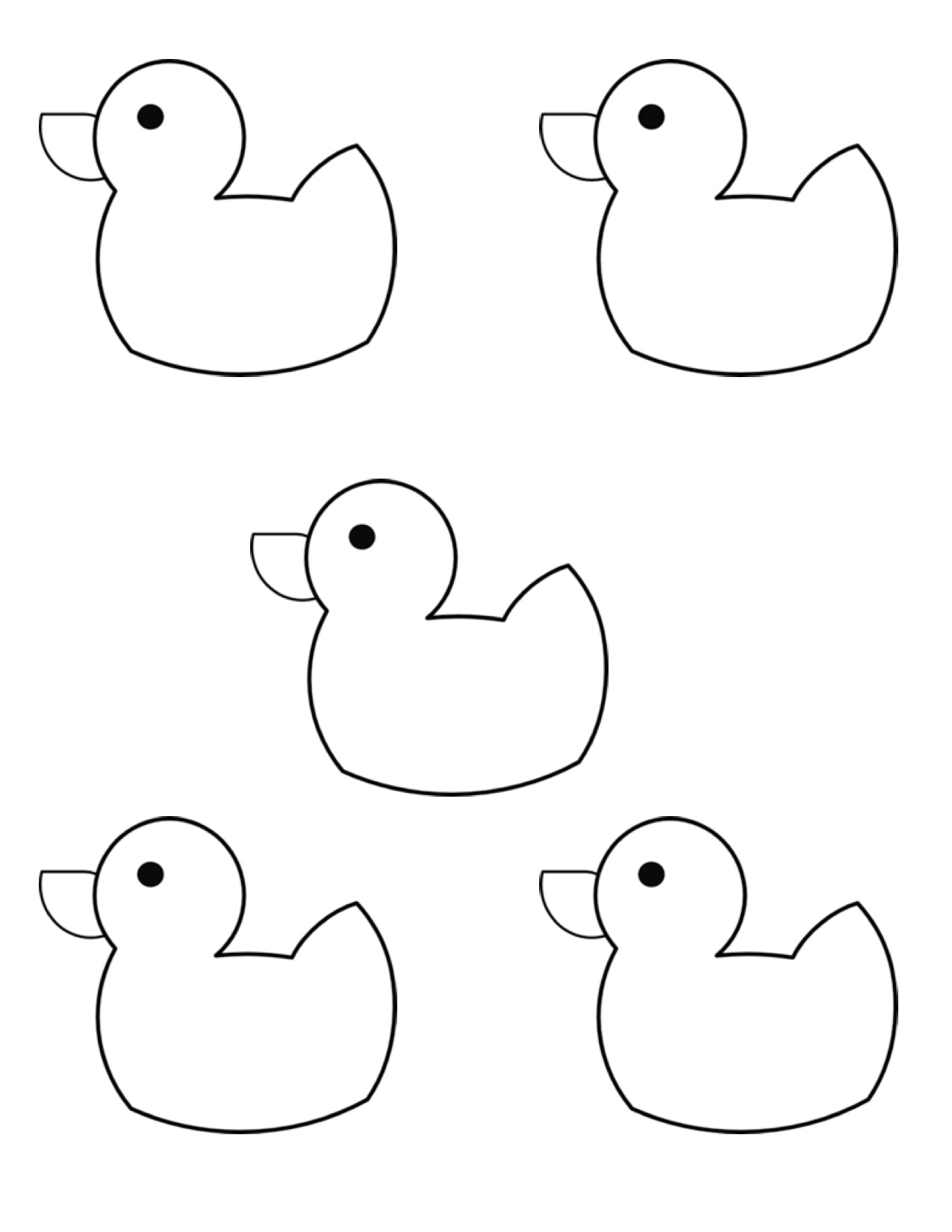 Little rubber ducks kindergarten nana