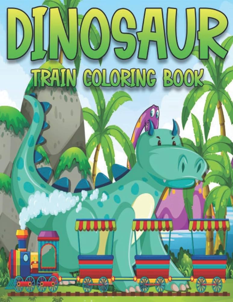 Dinosaur train coloring book dinosaurs for toddlers