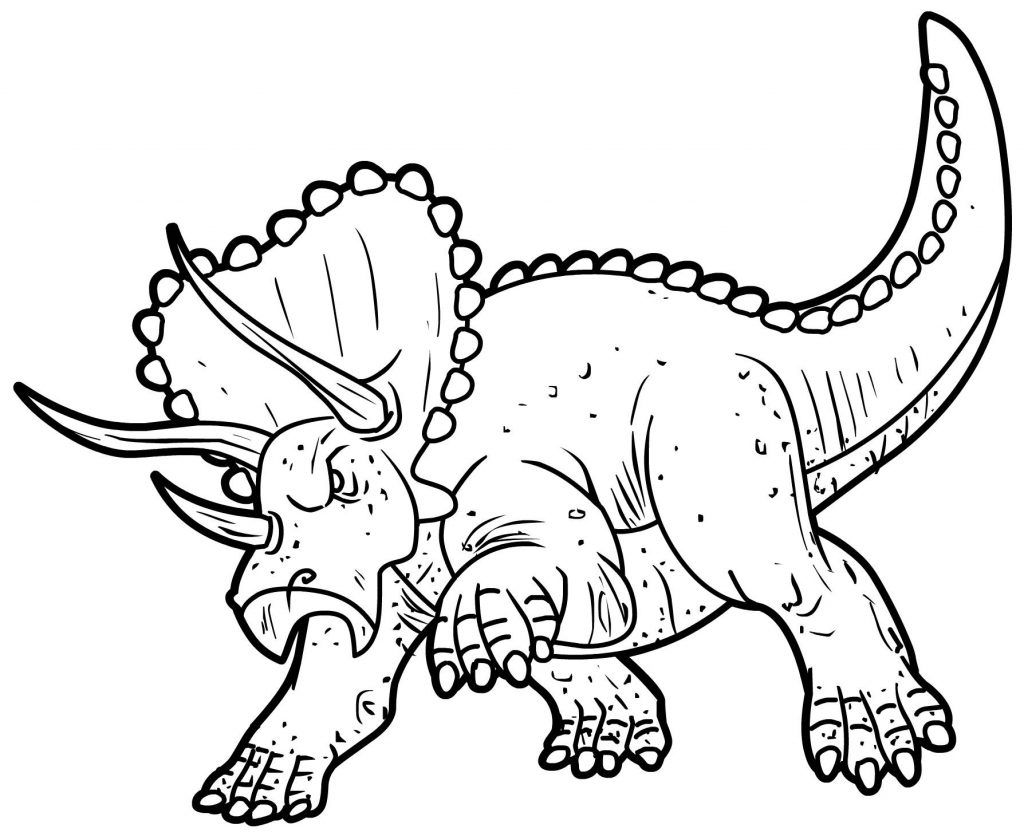 Free printable triceratops coloring pages for kids dinosaur coloring pages cartoon coloring pages animal coloring pages