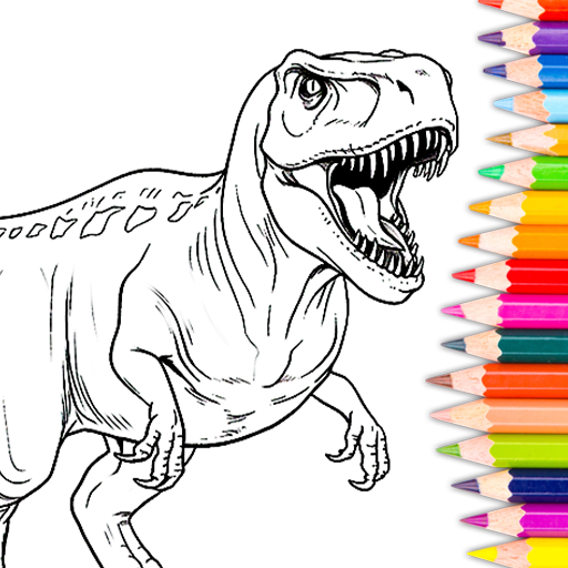 Dino coloring dinosaur games