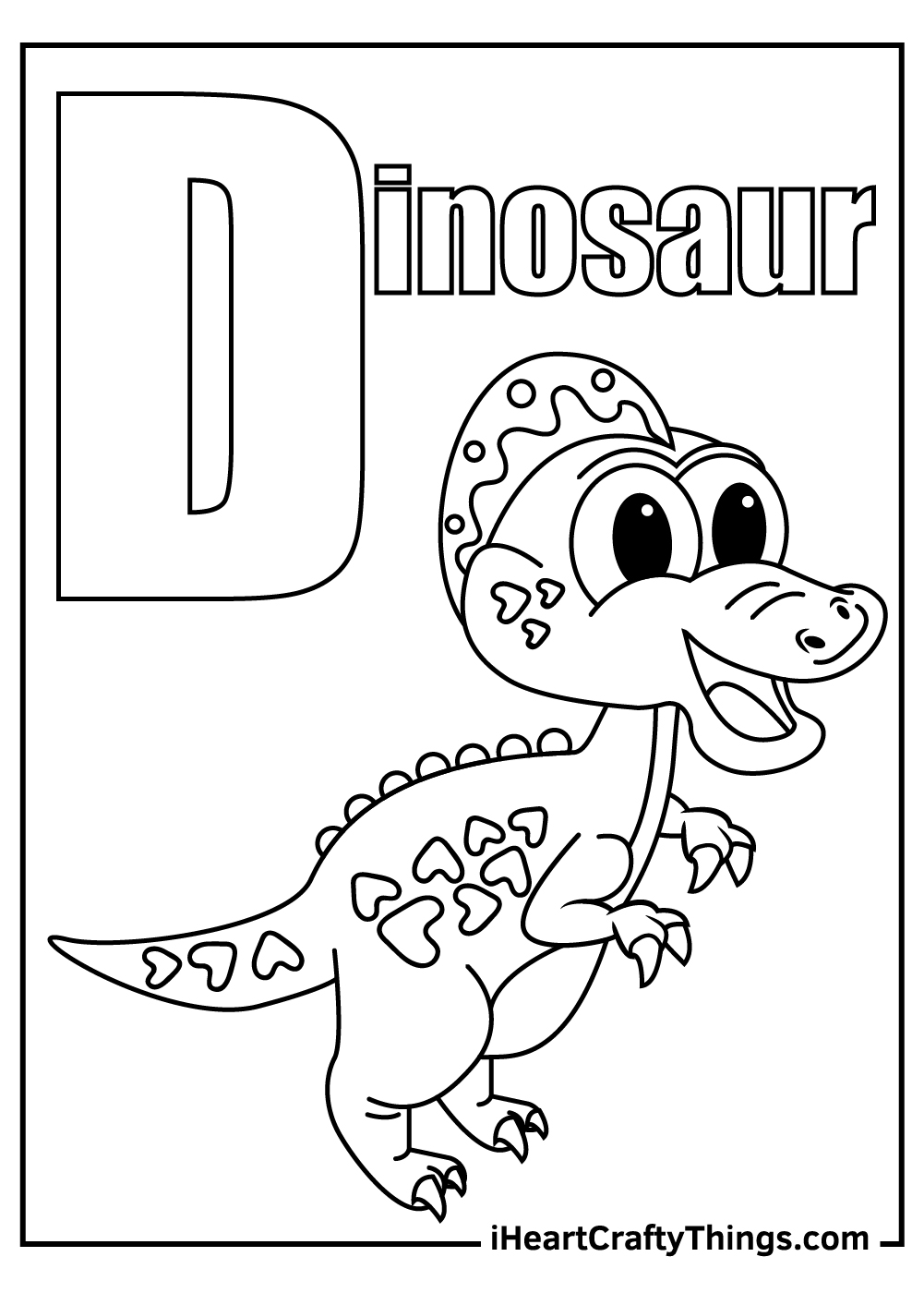 Letter d coloring pages free printables