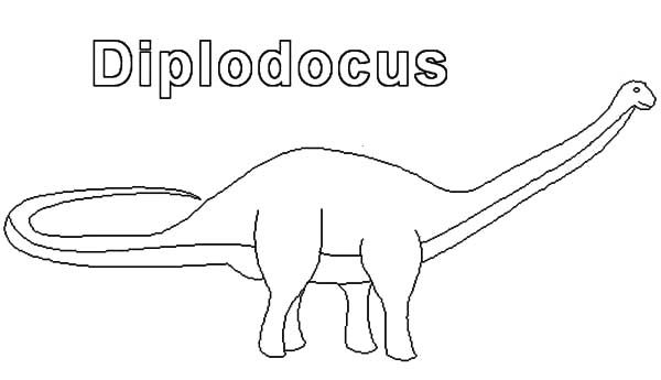 D is for diplodocus colorg pages