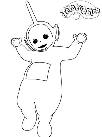 Teletubbies coloring page