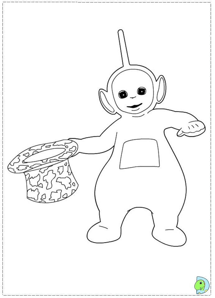 Teletubbies coloring page