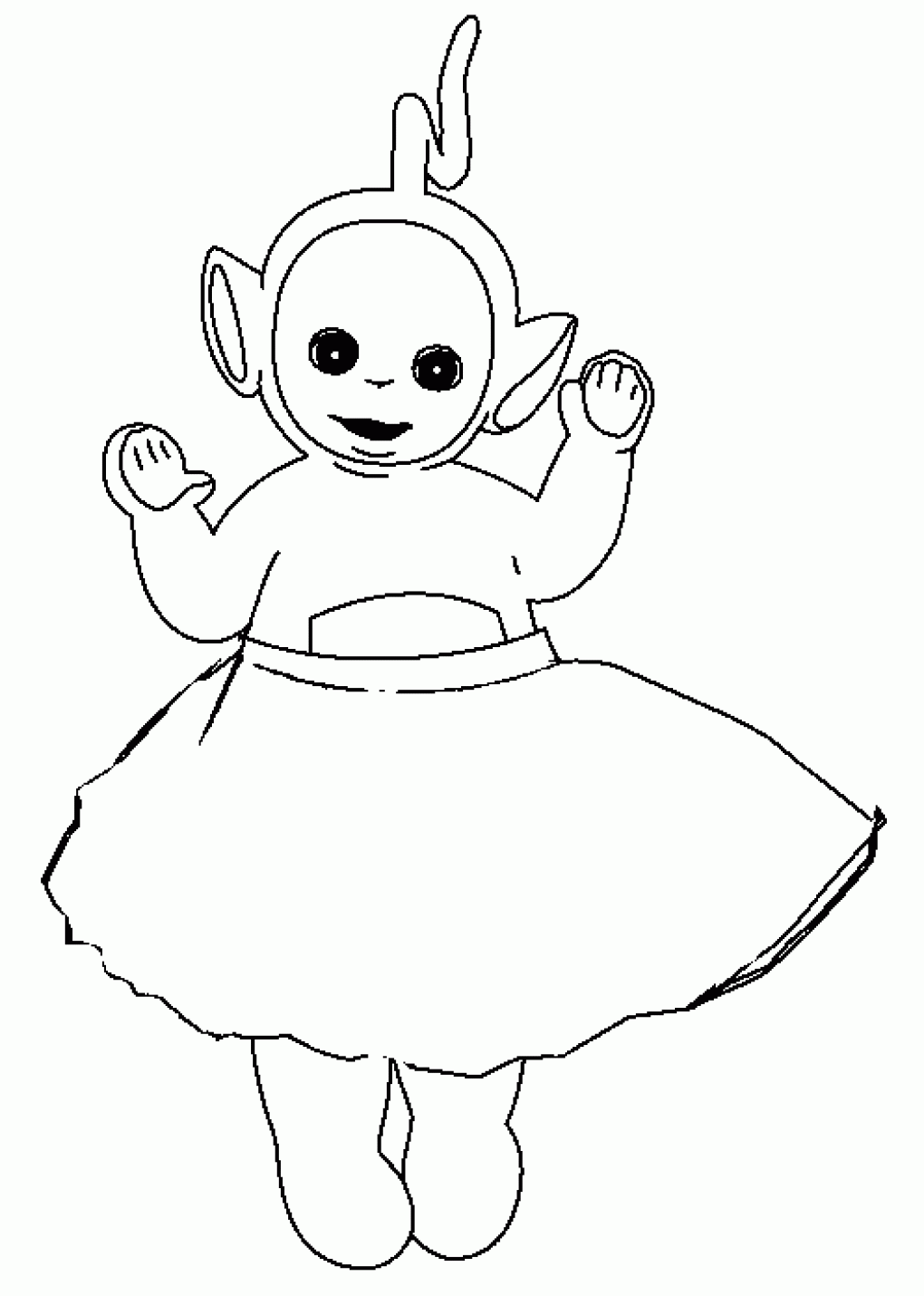 Free printable teletubbies coloring pages for kids