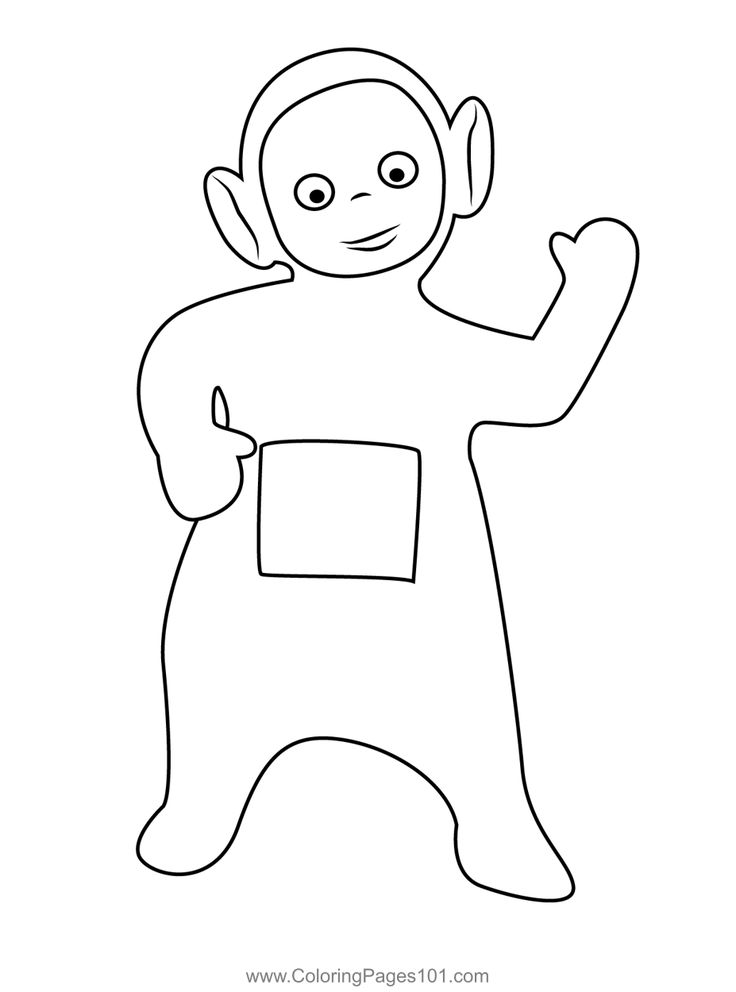 Brilliant dipsy coloring page coloring pages coloring pages for kids printable coloring pages