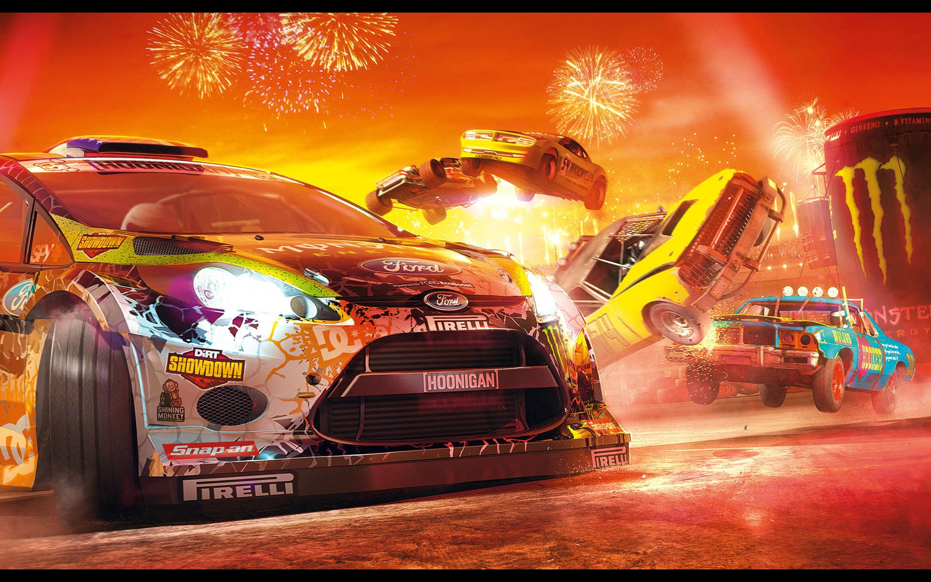 Dirt showdown hd papers und hintergrãnde