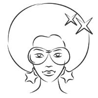 Disco diva coloring pages