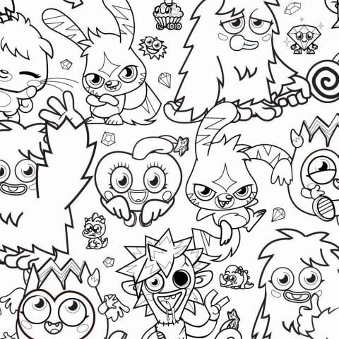 Download Free 100 + disco wallpaper moshi monsters