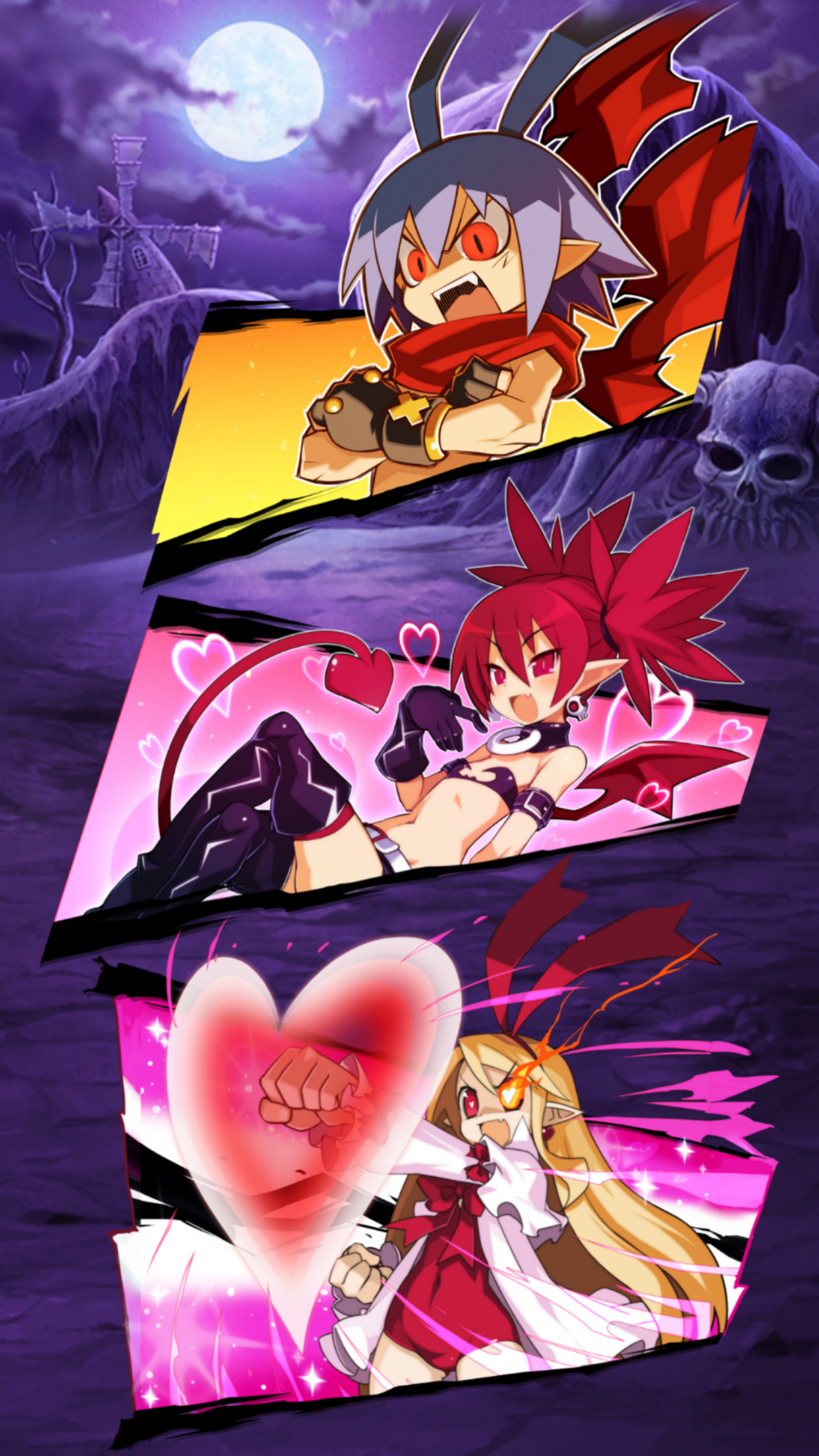 Best disgaea trio phone wallpaper rdisgaea