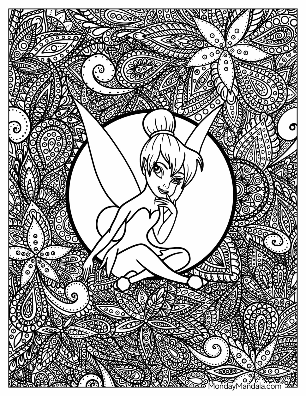 Disney coloring pages for adults free pdf printables