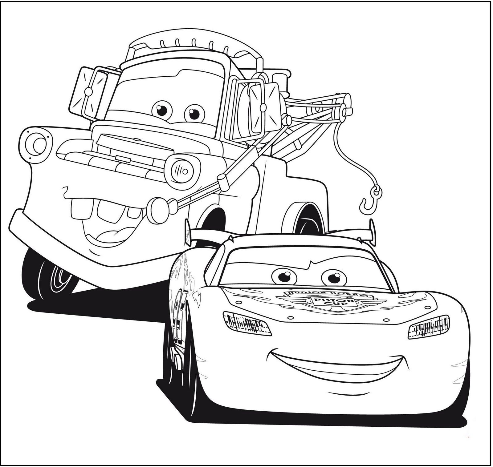 Coloring pages disney cars coloring pages pdf home colouring book cartoon dollar