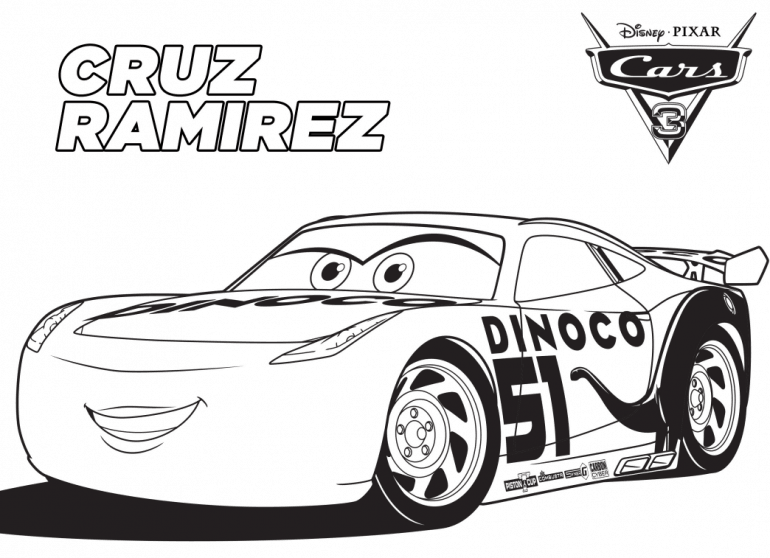 Disney pixar cars coloring sheets