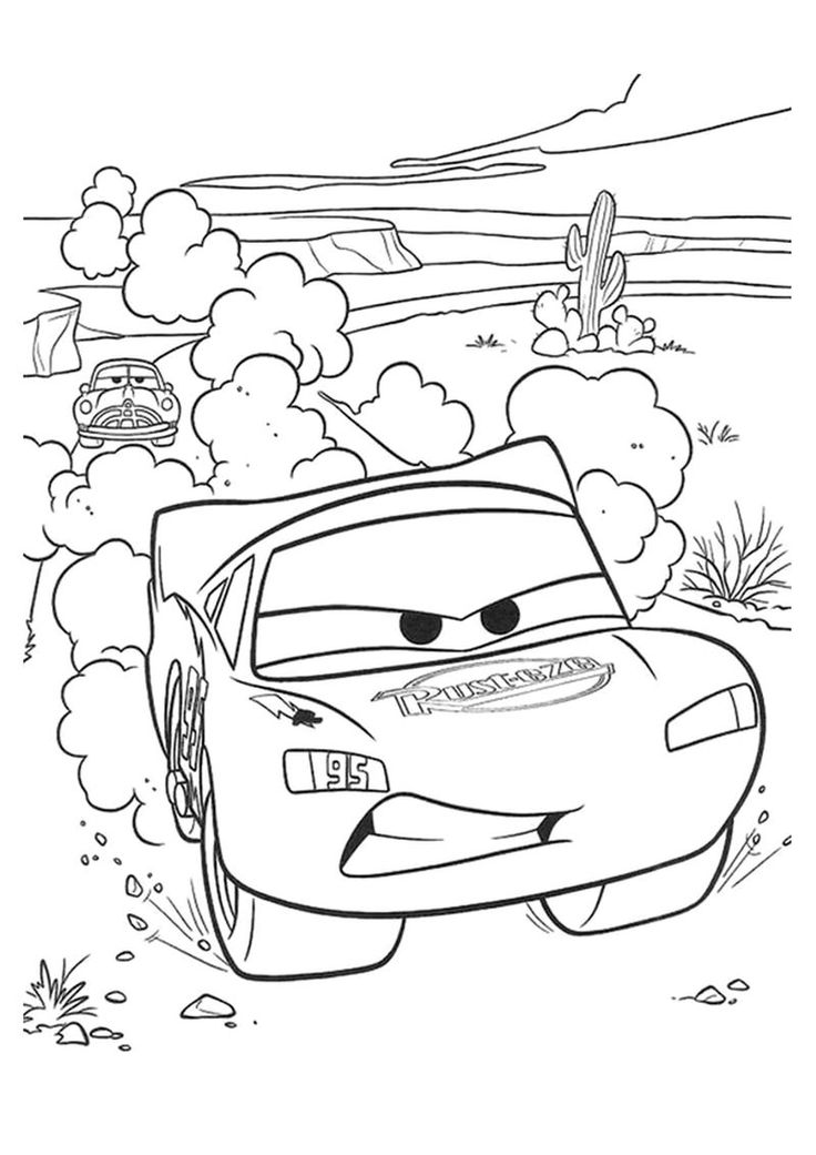 Lightning mcqueen coloring sheets pdf